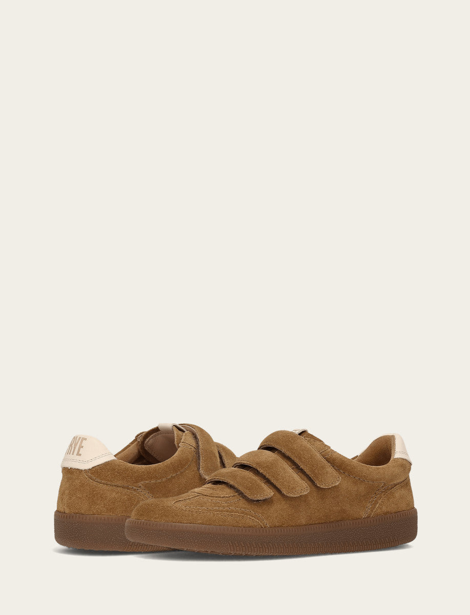 Frye Women's Barley Milly 3 Strap Sneaker / Barley