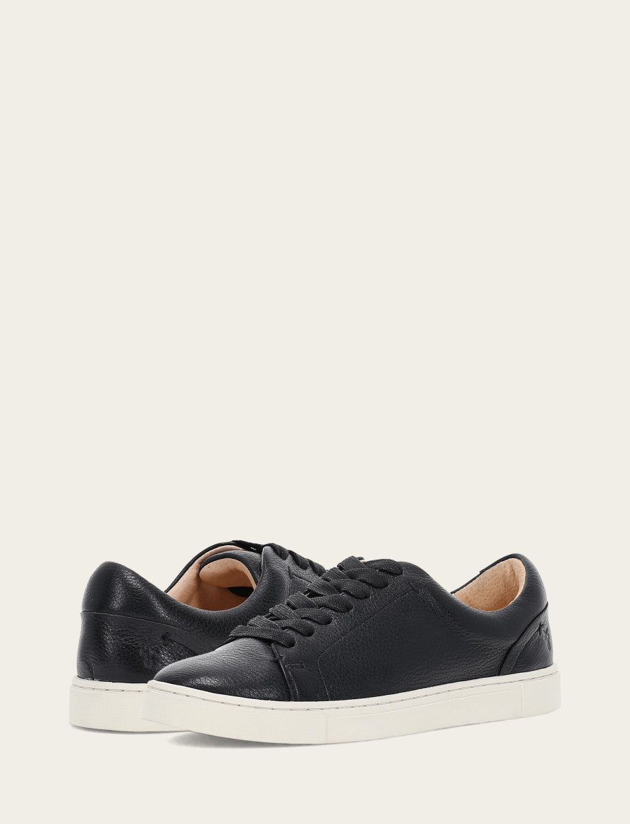Frye Women's Black Ivy Low Lace Sneakers / Black