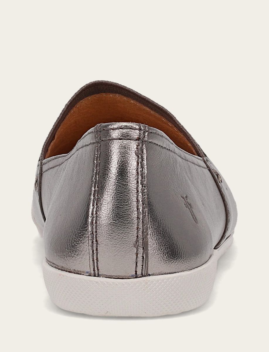 Frye Women's Dark Pewter Melanie Slip On Sneakers / Dark Pewter