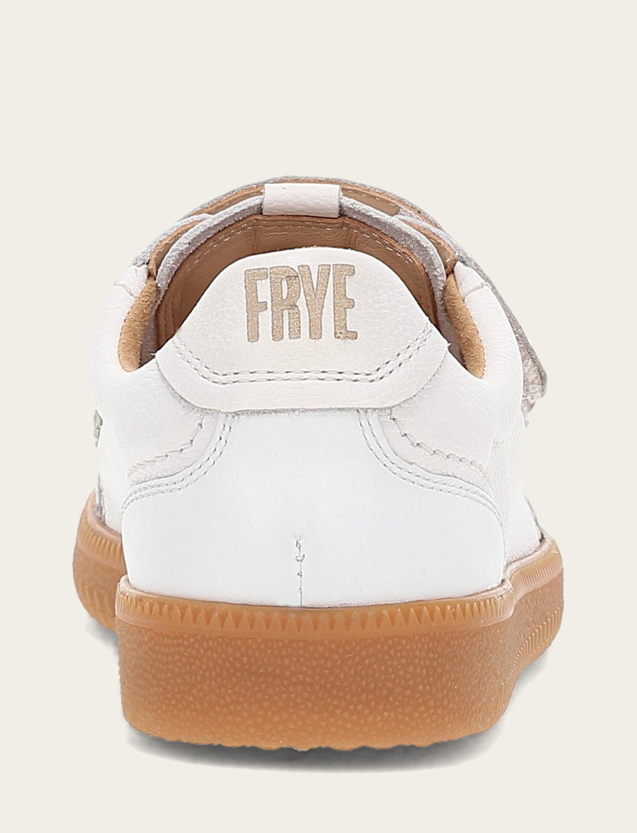 Frye Women's White Milly 3 Strap Sneakers / White