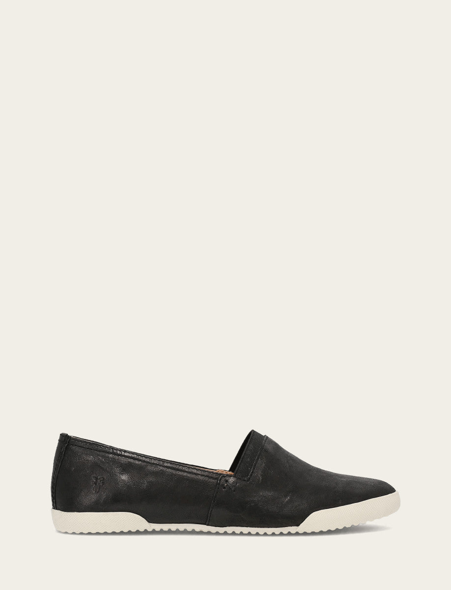 Frye Women's Black Melanie Slip On Sneakers / Black