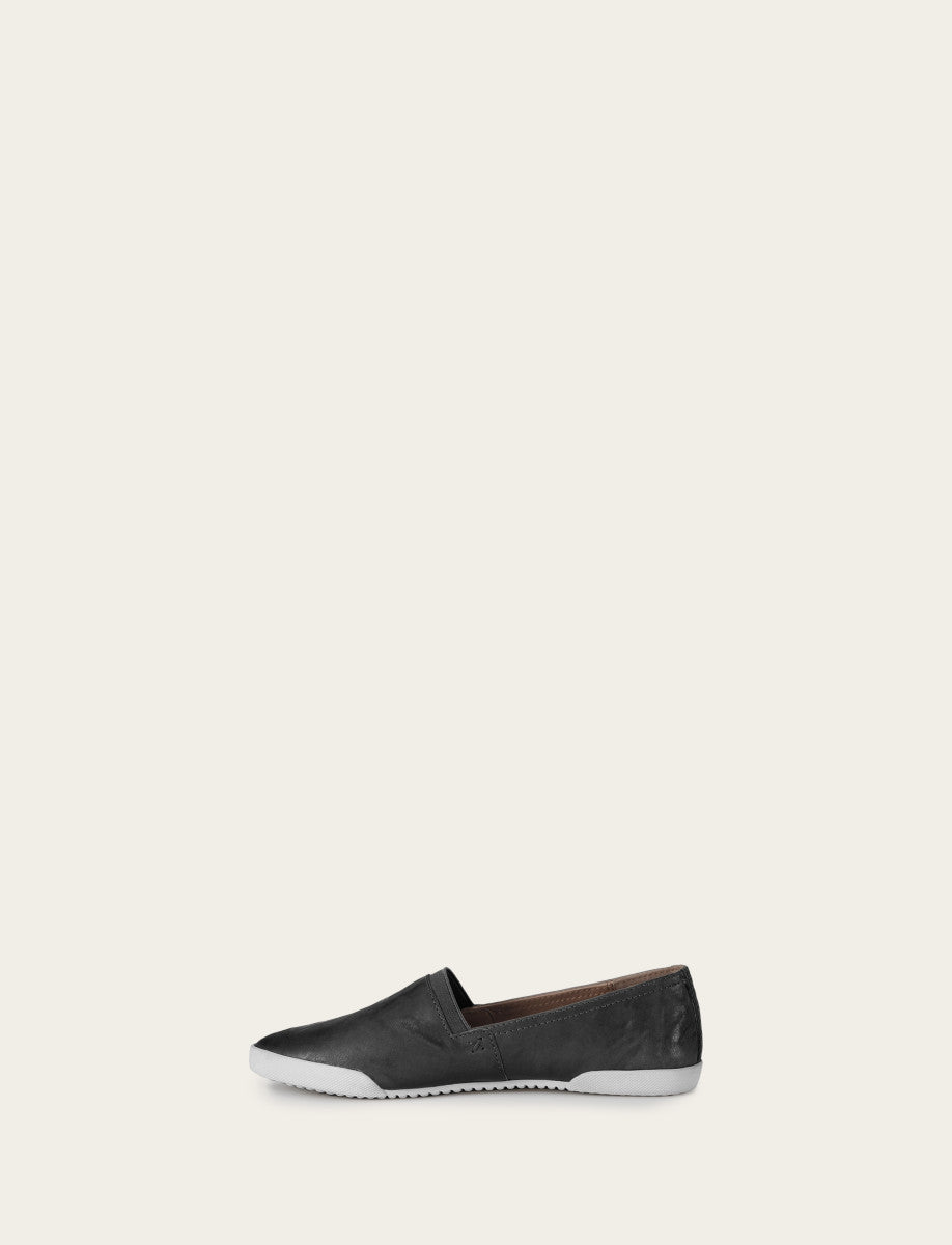 Frye Women's Black Melanie Slip On Sneakers / Black