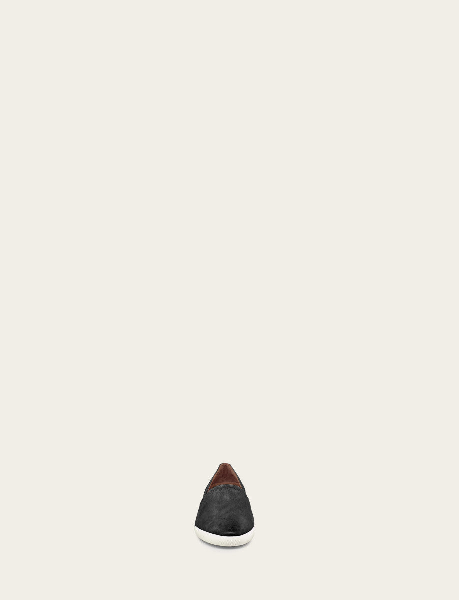 Frye Women's Black Melanie Slip On Sneakers / Black