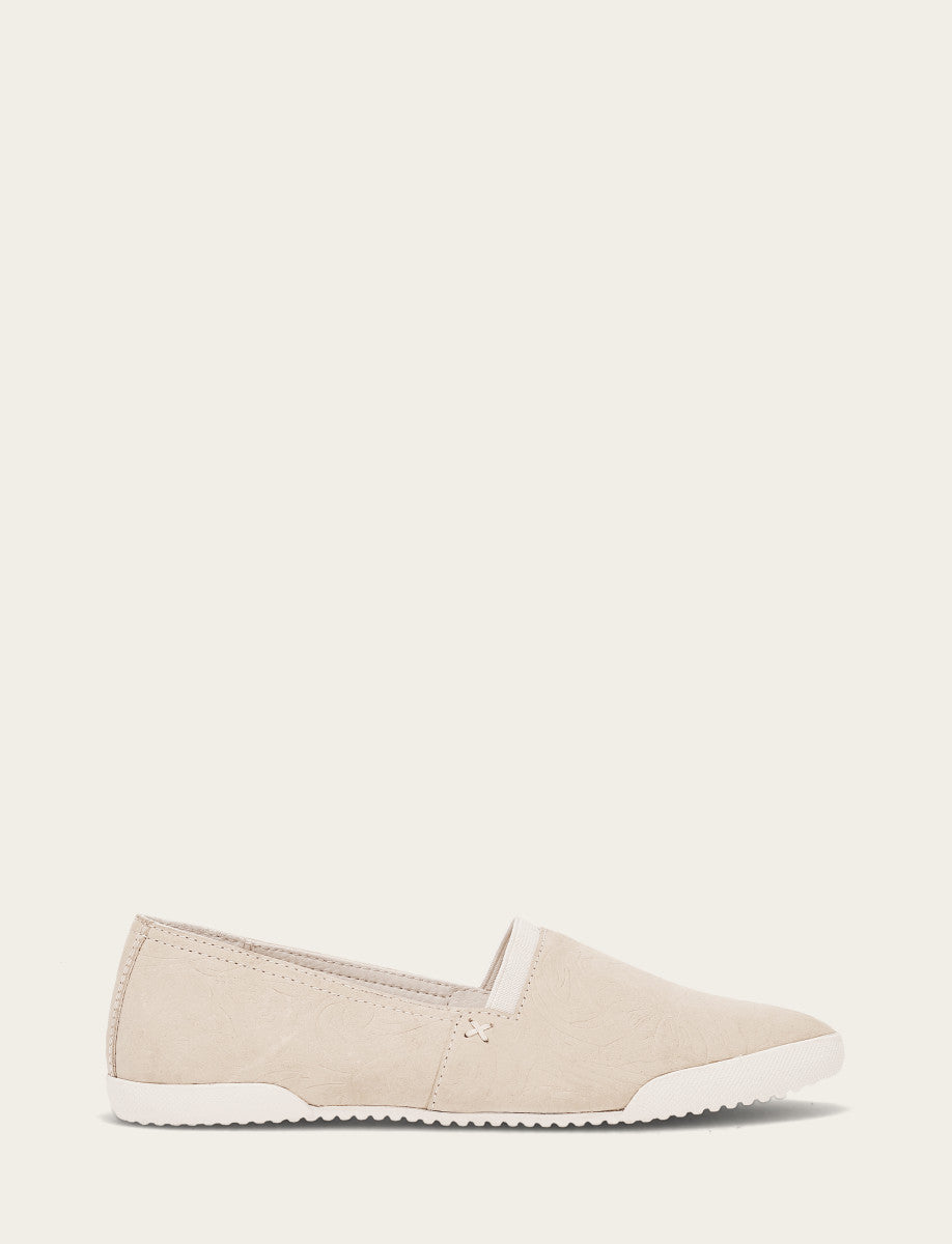 Frye Women's Ivory Melanie Slip On Sneakers / Ivory