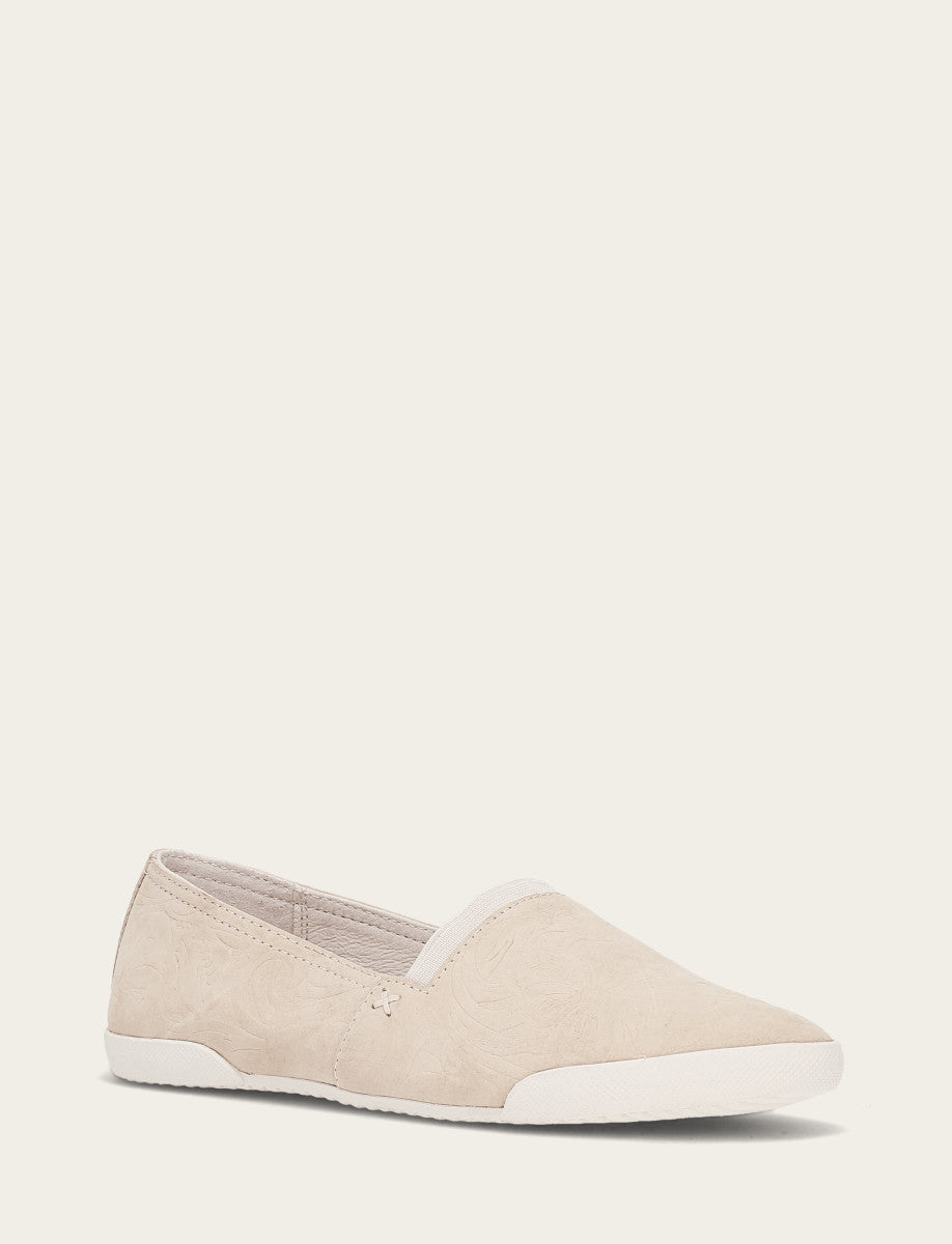 Frye Women's Ivory Melanie Slip On Sneakers / Ivory