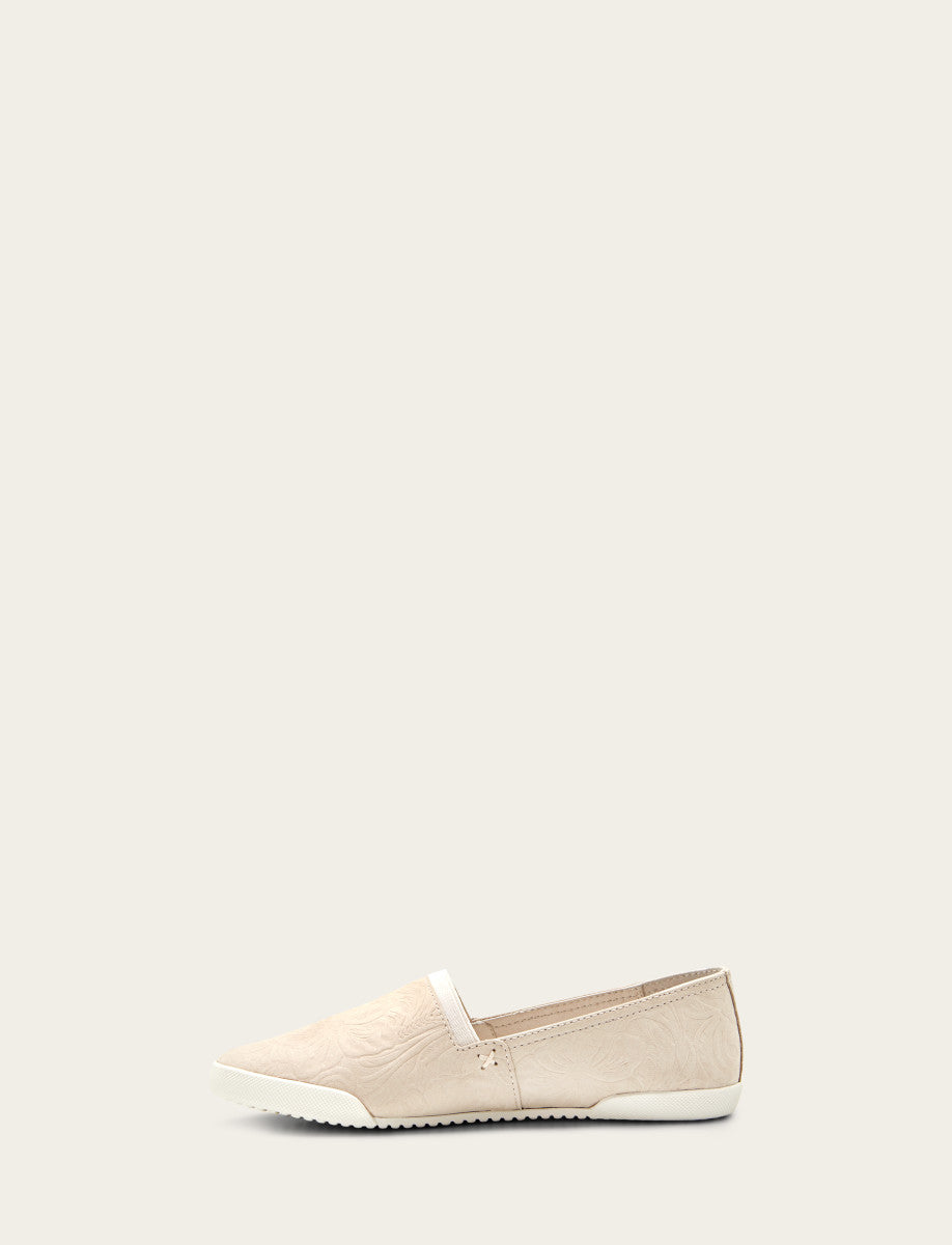 Frye Women's Ivory Melanie Slip On Sneakers / Ivory