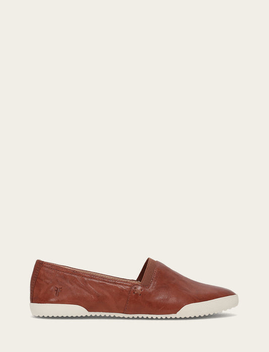 Frye Women's Cognac Melanie Slip On Sneakers / Cognac
