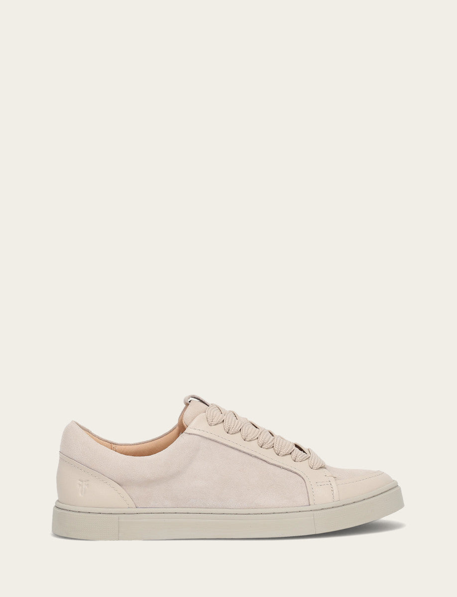 Frye Women's Ivory Ivy Court Low Lace Sneakers / Ivory