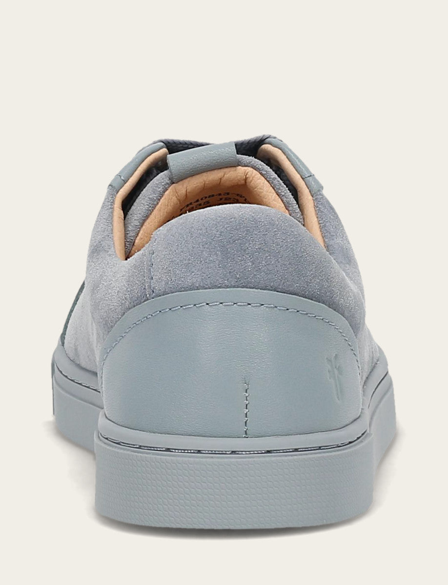 Frye Women's Steel Blue Ivy Court Low Lace Sneakers / Steel Blue