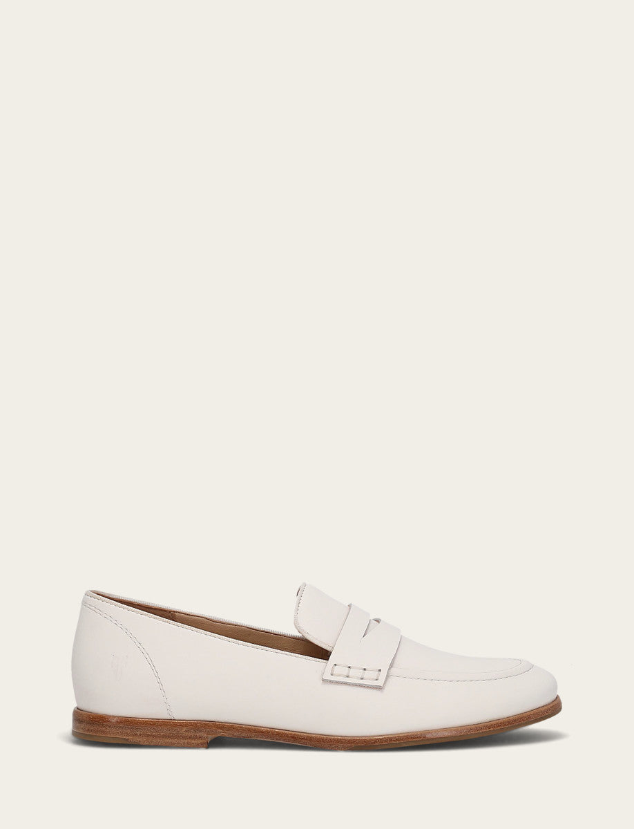 Frye Faith Loafer / White