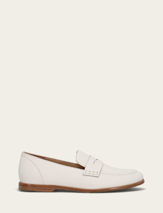 Frye Faith Loafer / White