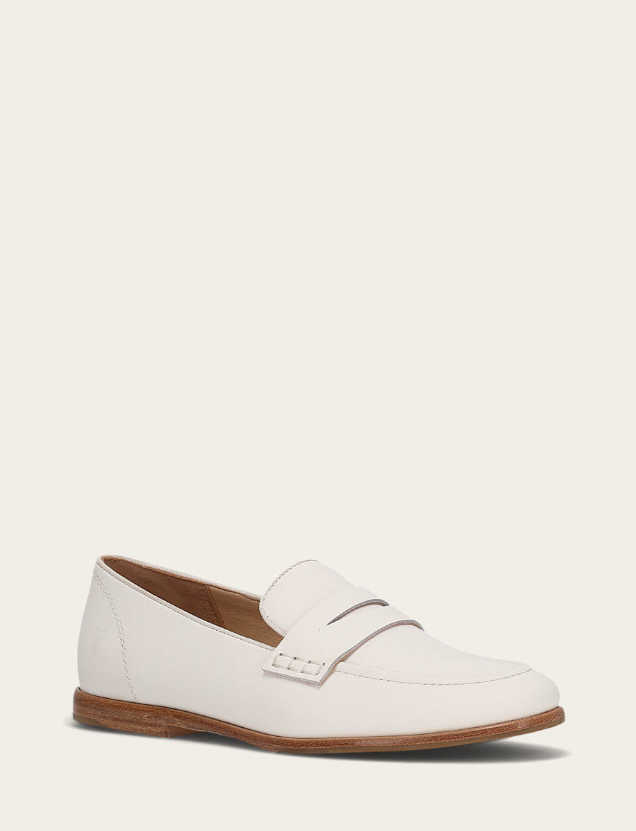 Frye Faith Loafer / White