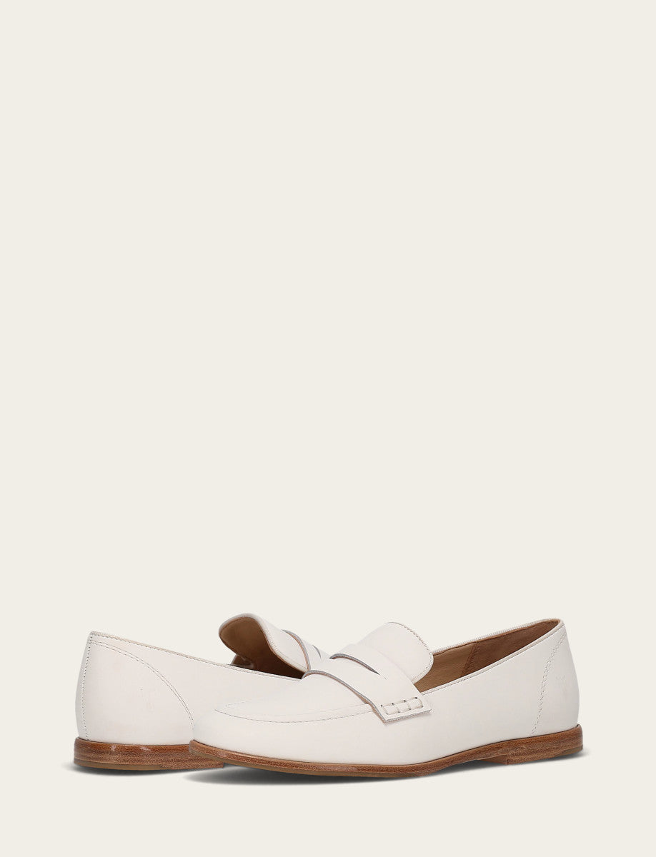 Frye Faith Loafer / White