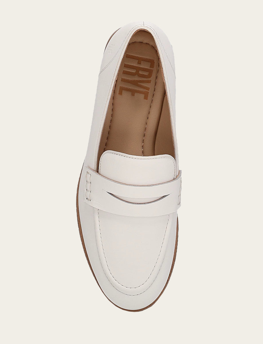 Frye Faith Loafer / White
