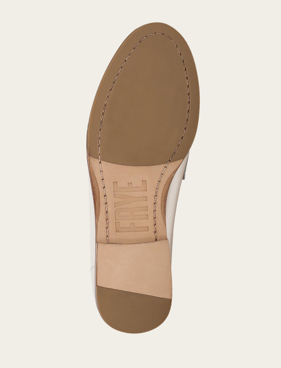 Frye Faith Loafer / White