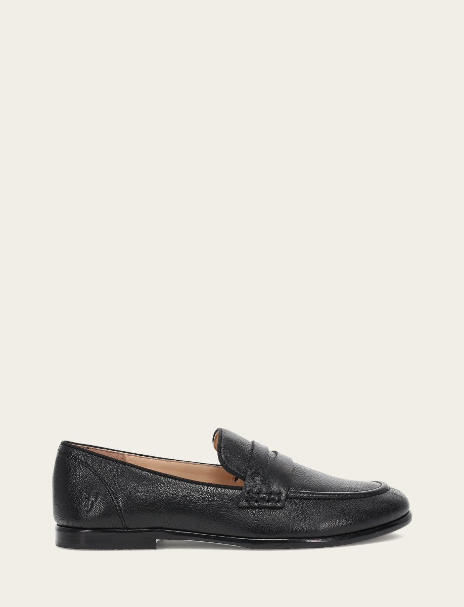 Frye Women's Black Faith Loafer Loafers / Black
