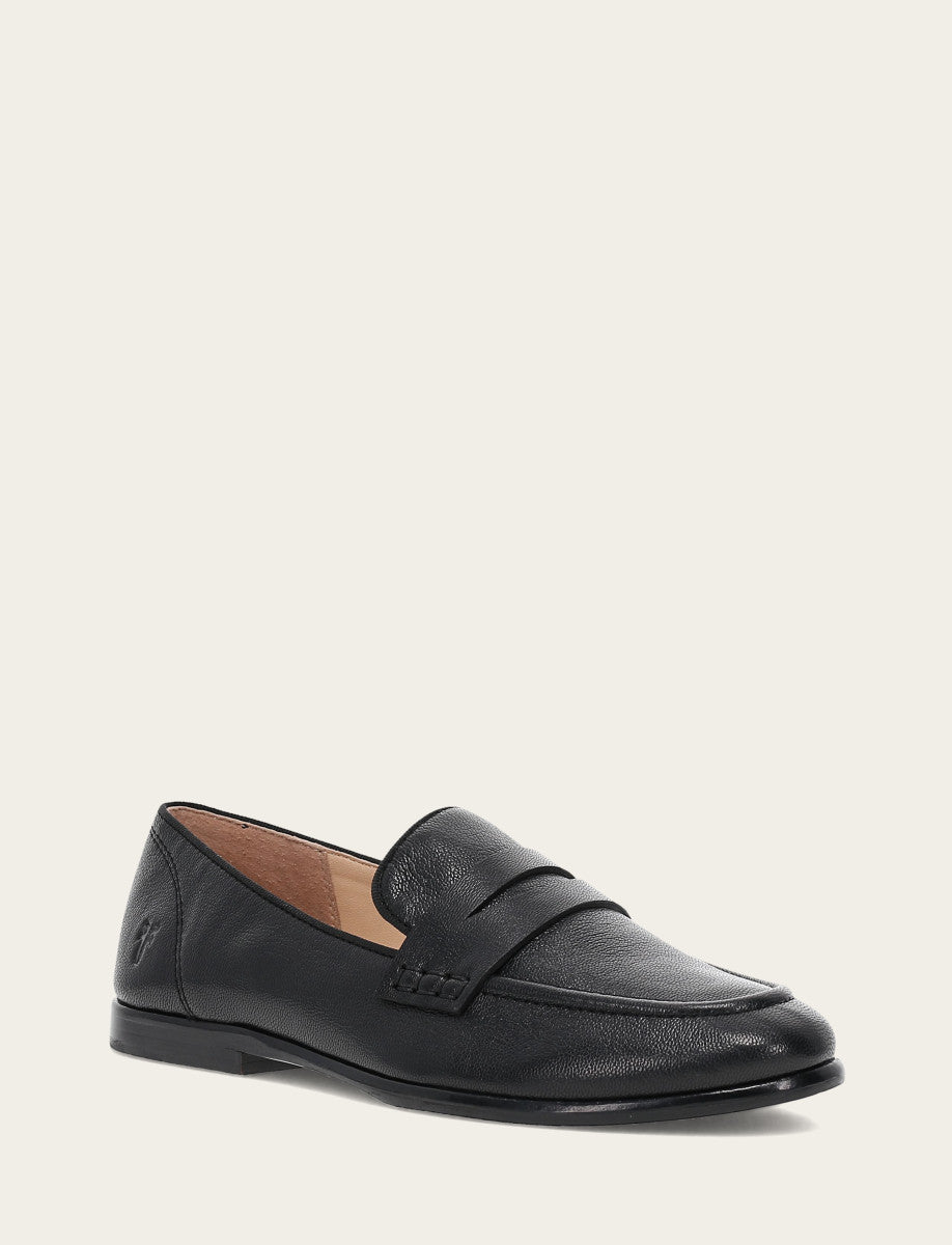 Frye Women's Black Faith Loafer Loafers / Black