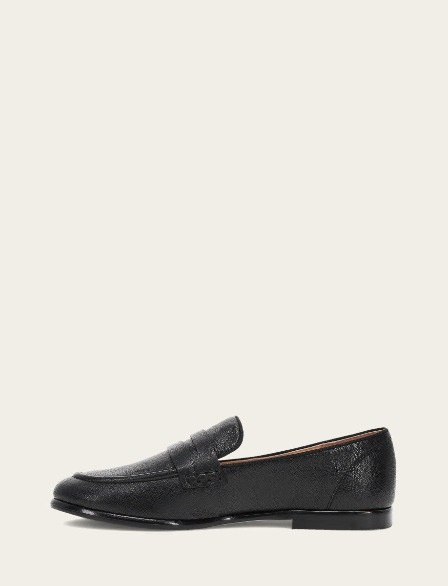Frye Women's Black Faith Loafer Loafers / Black