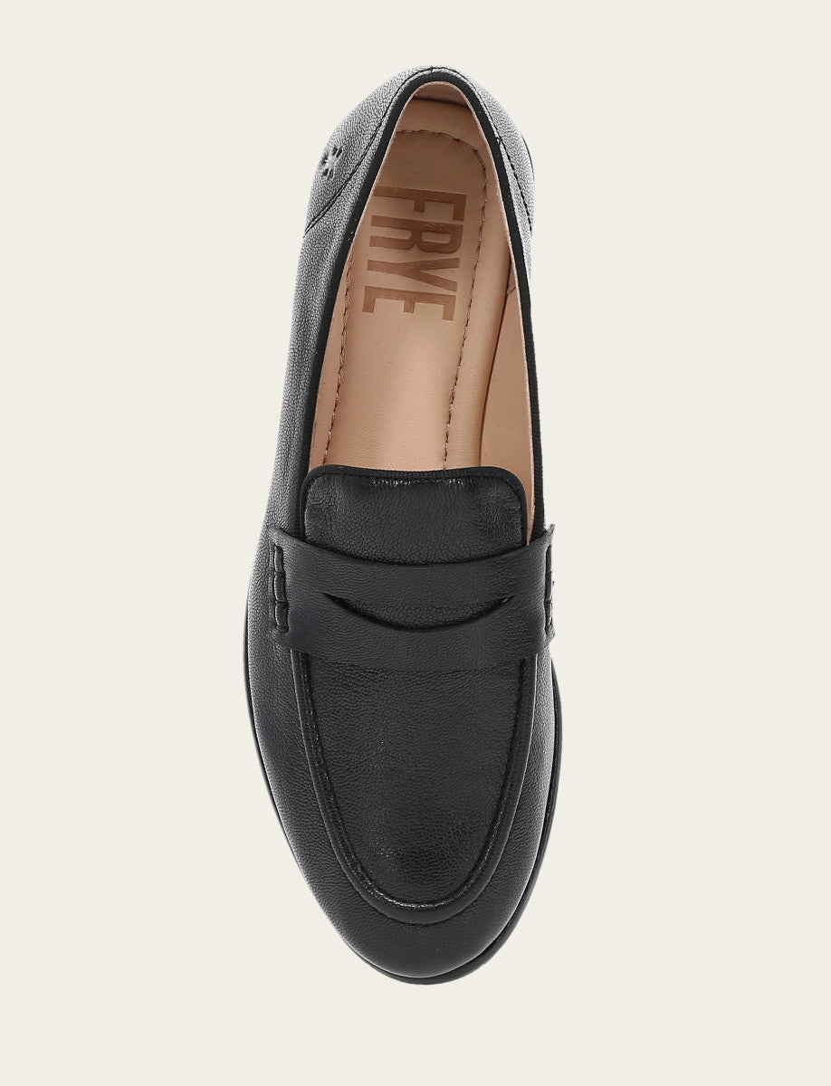 Frye Women's Black Faith Loafer Loafers / Black
