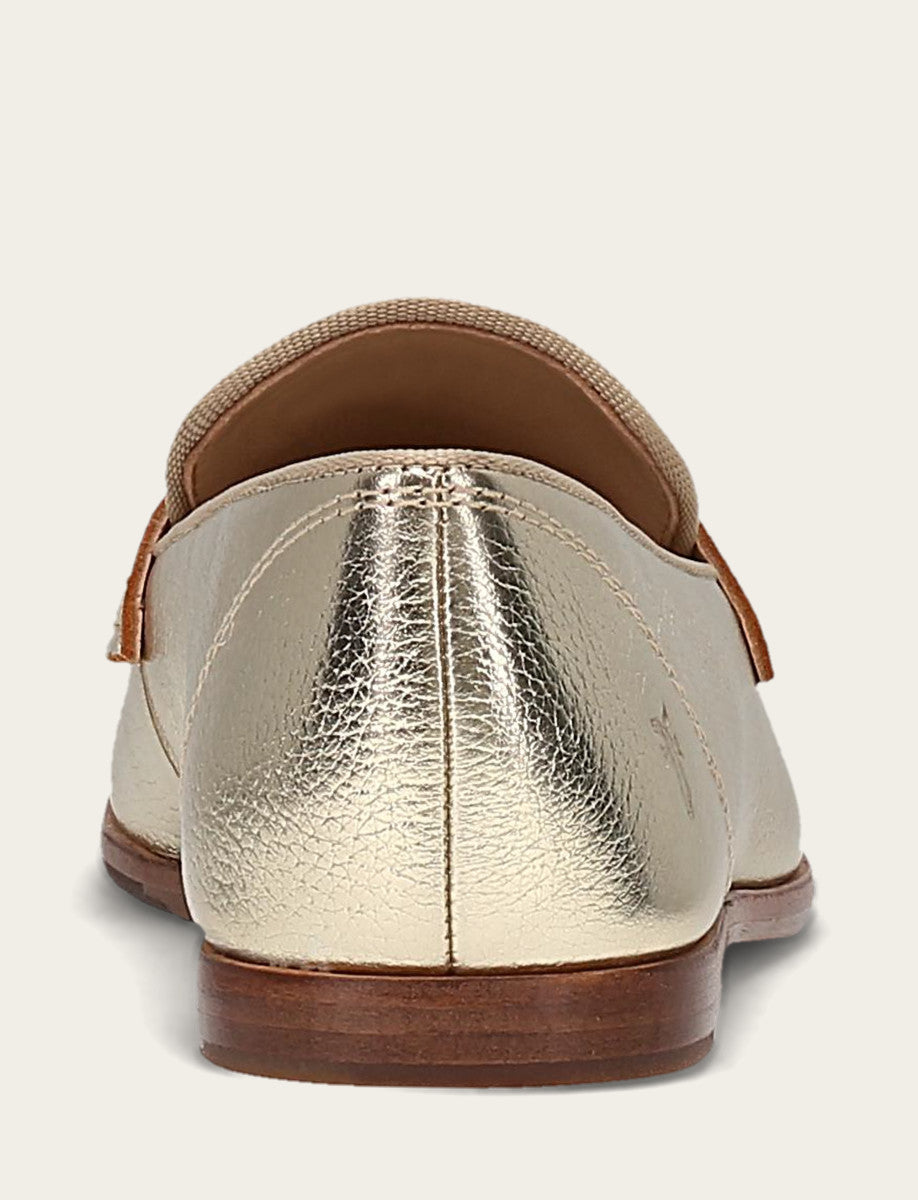 Frye Faith Loafer / Light Gold