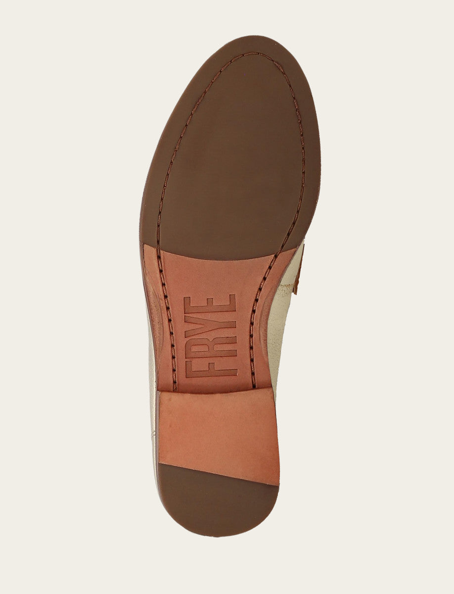 Frye Faith Loafer / Light Gold