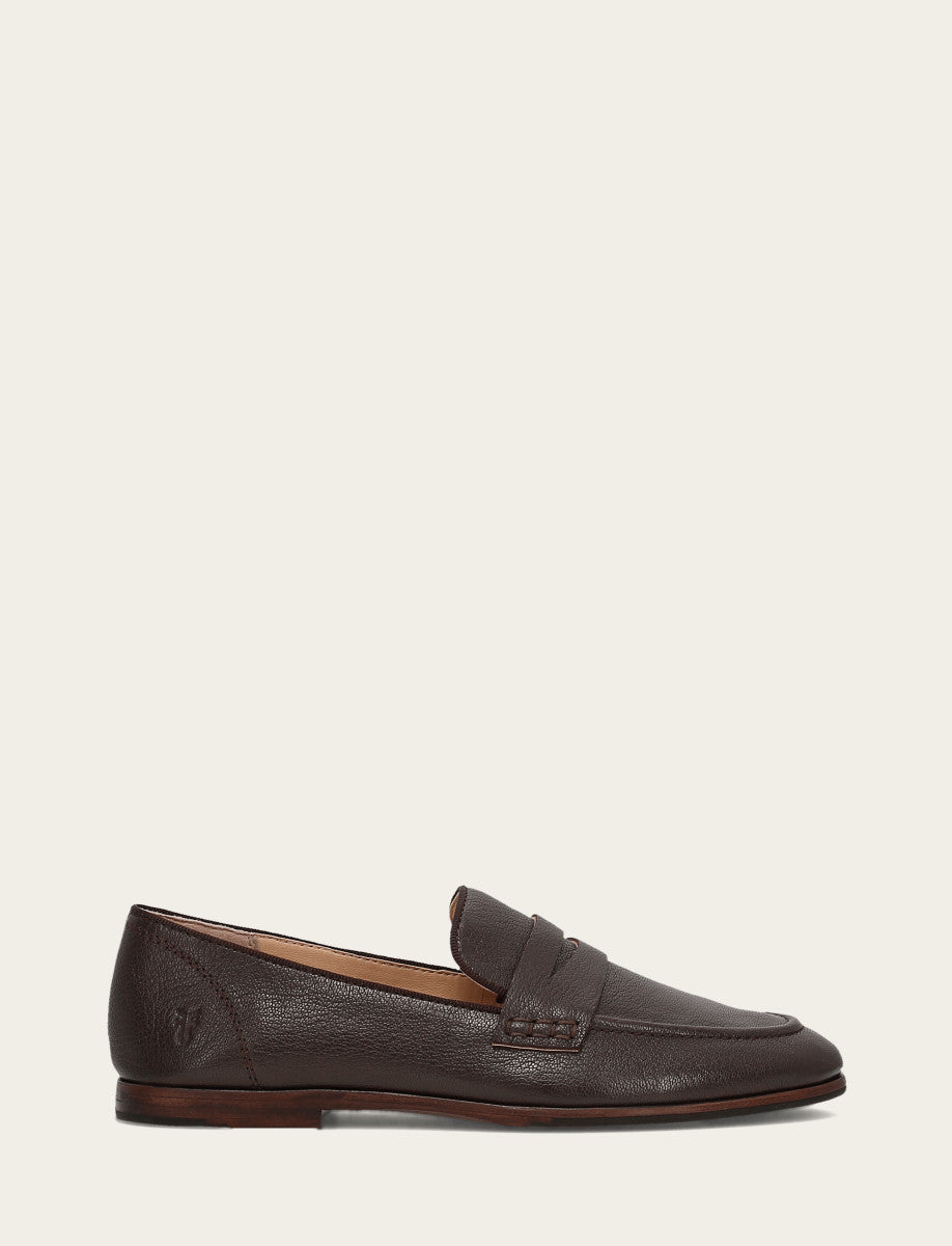 Frye Women's Dark Brown Faith Loafer / Dark Brown
