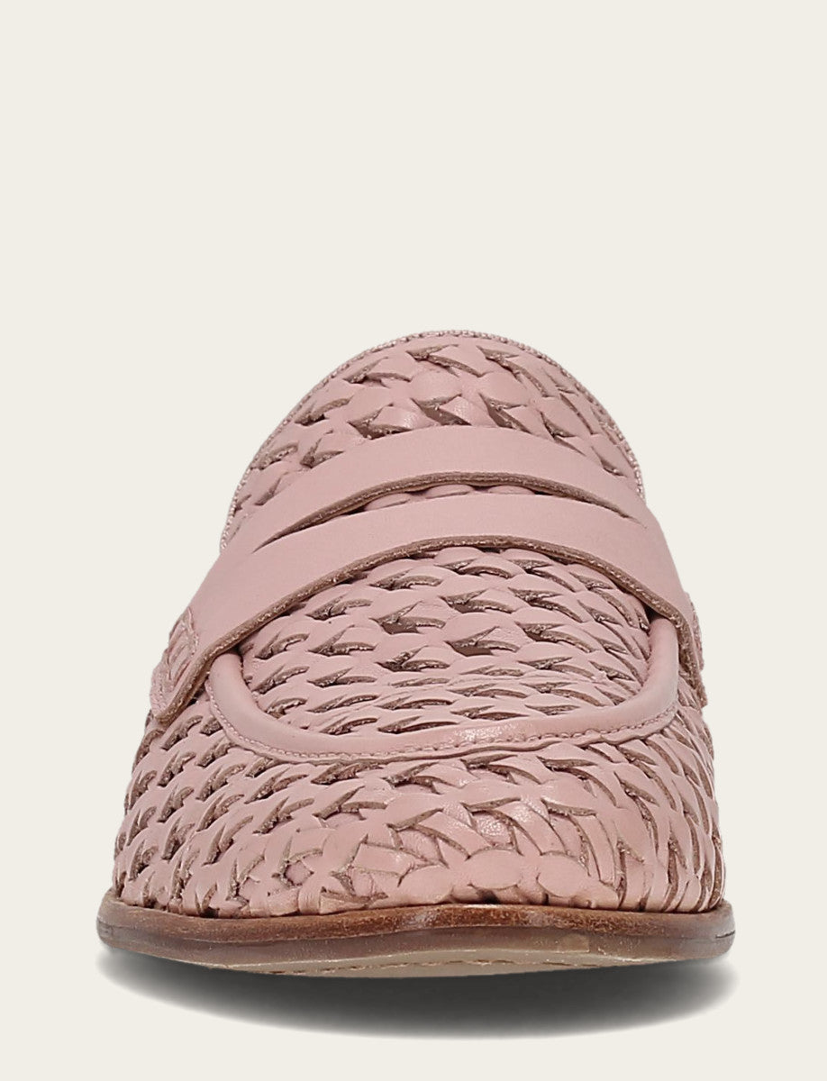 Frye Faith Woven Loafer / Cameo Rose