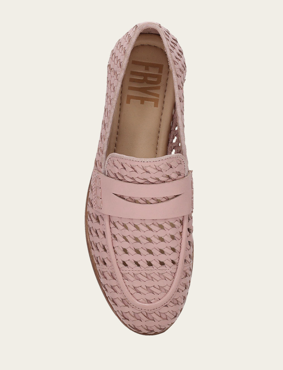 Frye Faith Woven Loafer / Cameo Rose