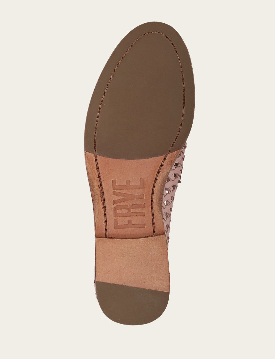 Frye Faith Woven Loafer / Cameo Rose