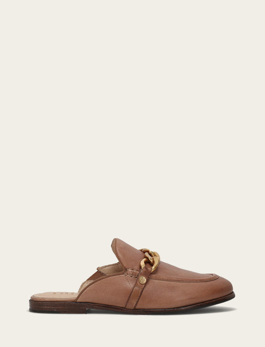 Frye Faith Chain Mule / Dune