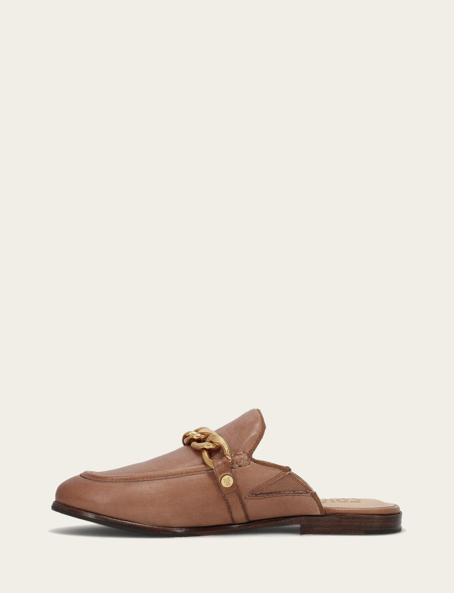 Frye Faith Chain Mule / Dune