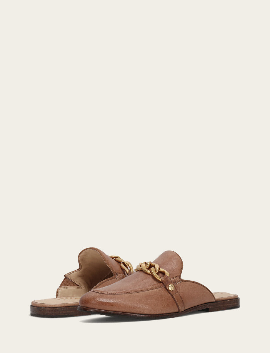 Frye Faith Chain Mule / Dune