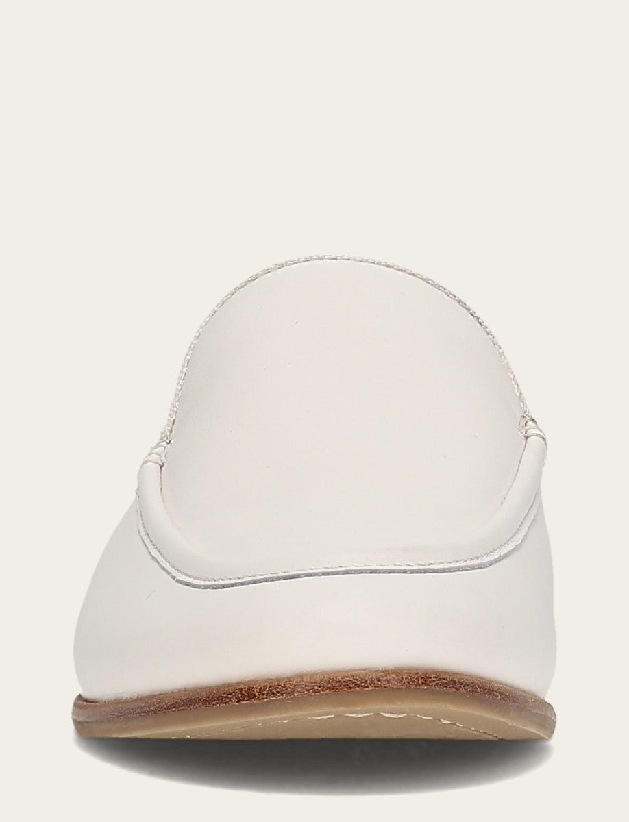 Frye Faith Mule / White