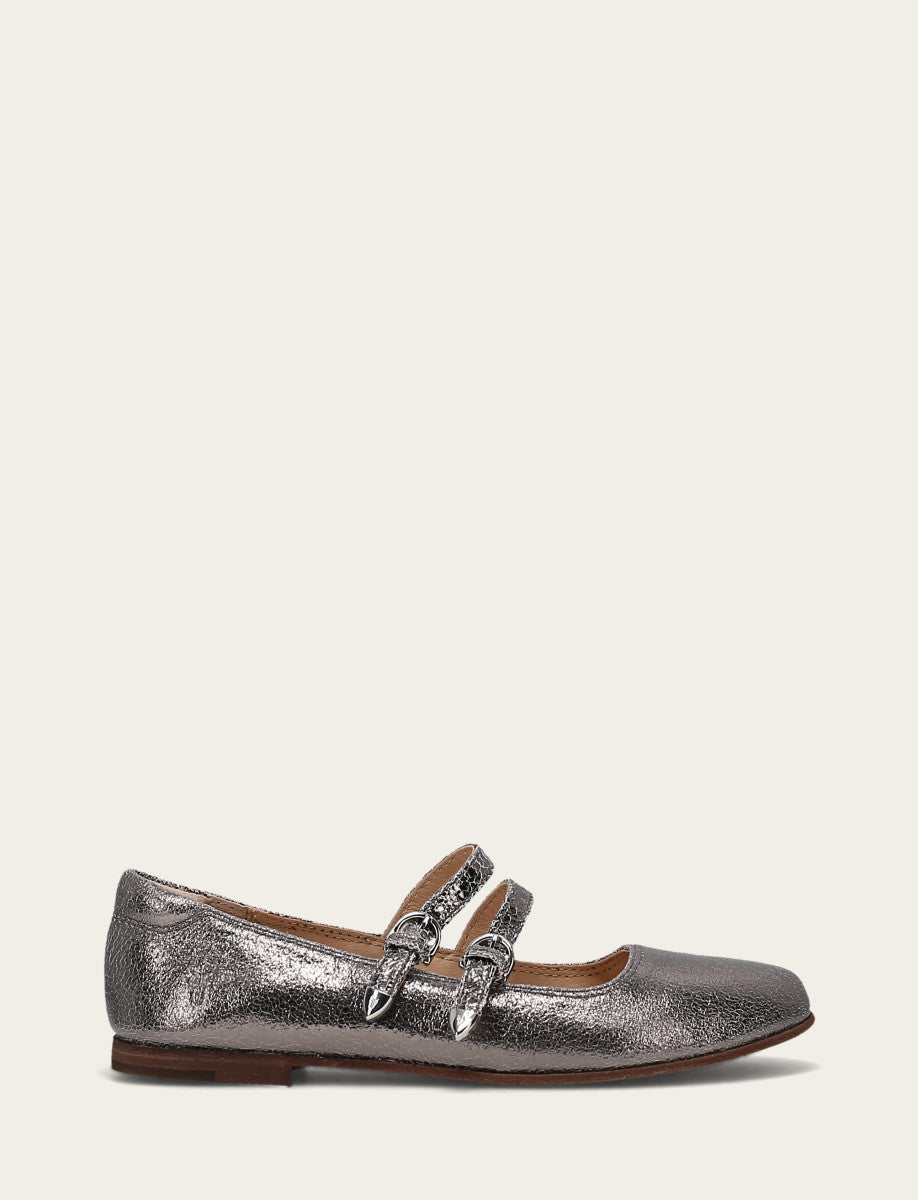Frye Carson Multi Mary Jane / Gunmetal