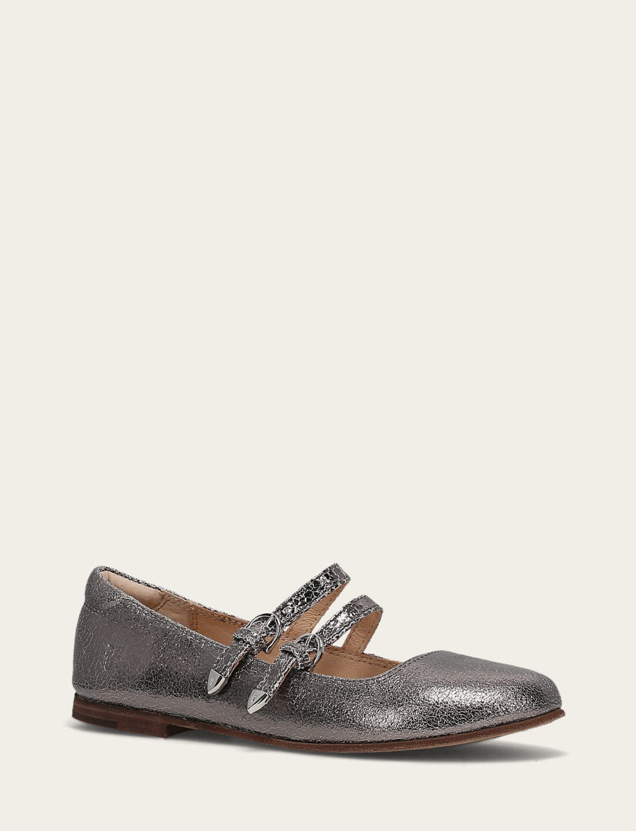 Frye Carson Multi Mary Jane / Gunmetal