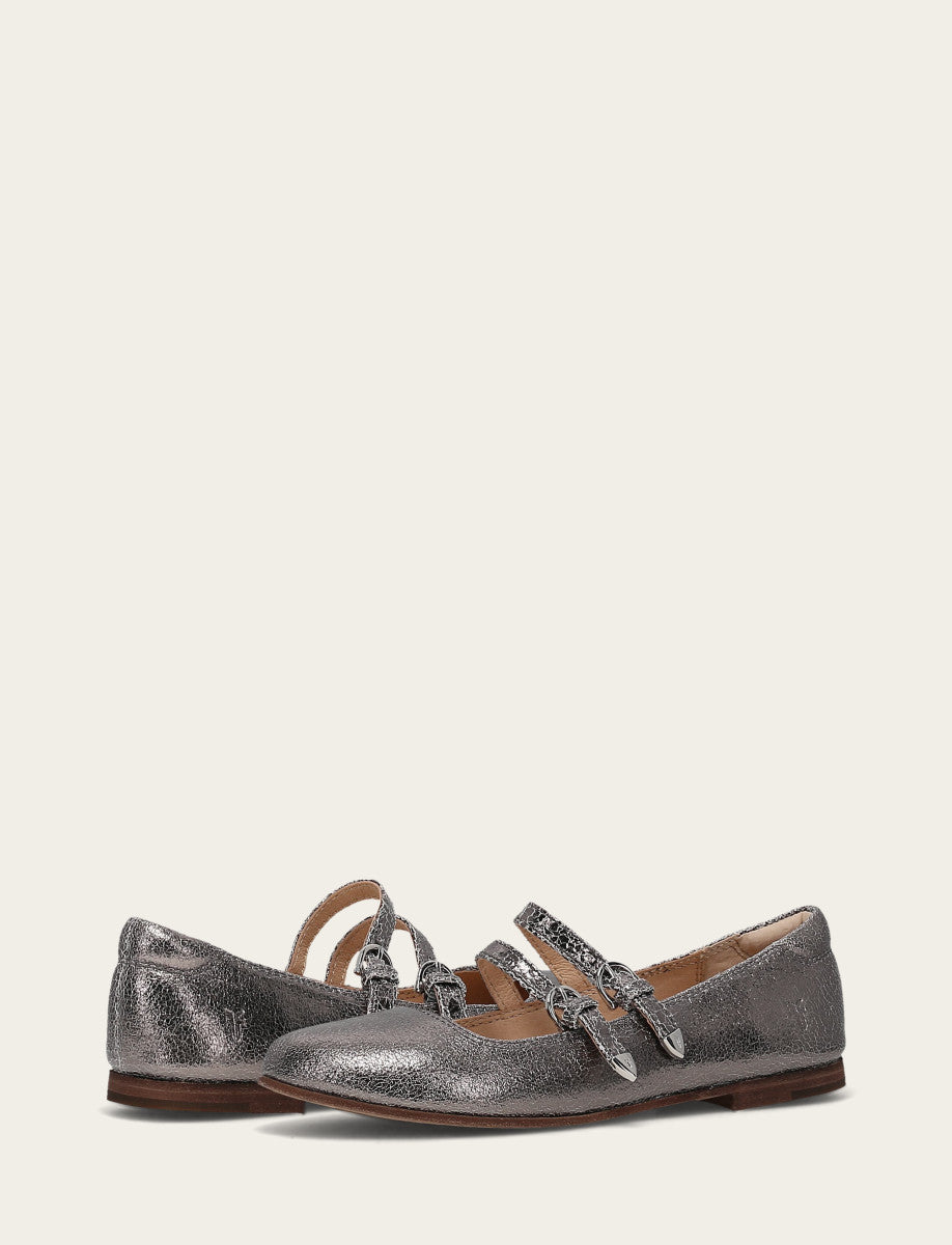 Frye Carson Multi Mary Jane / Gunmetal