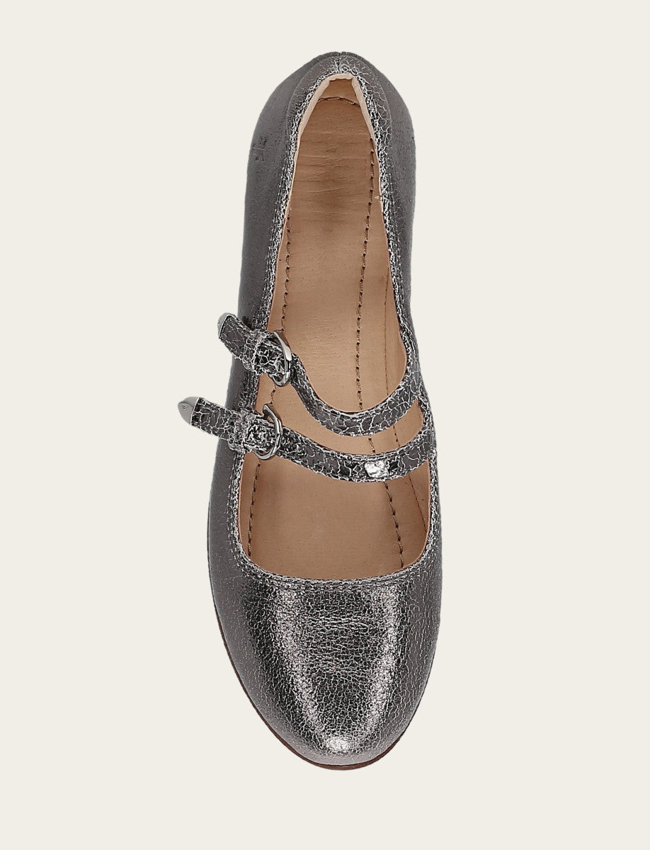 Frye Carson Multi Mary Jane / Gunmetal