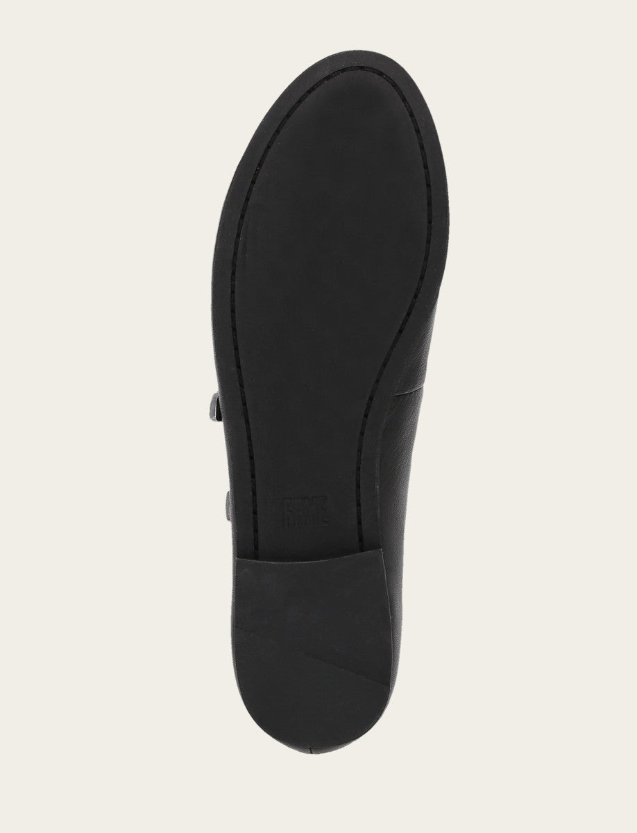 Frye Women's Black Carson Multi Mary Jane Flats / Black