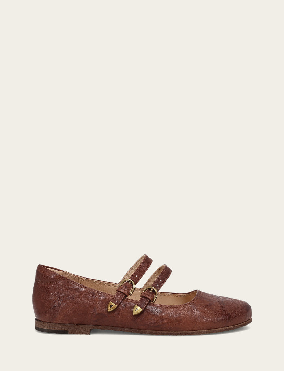 Frye Women's Spice Carson Multi Mary Jane Flats / Spice