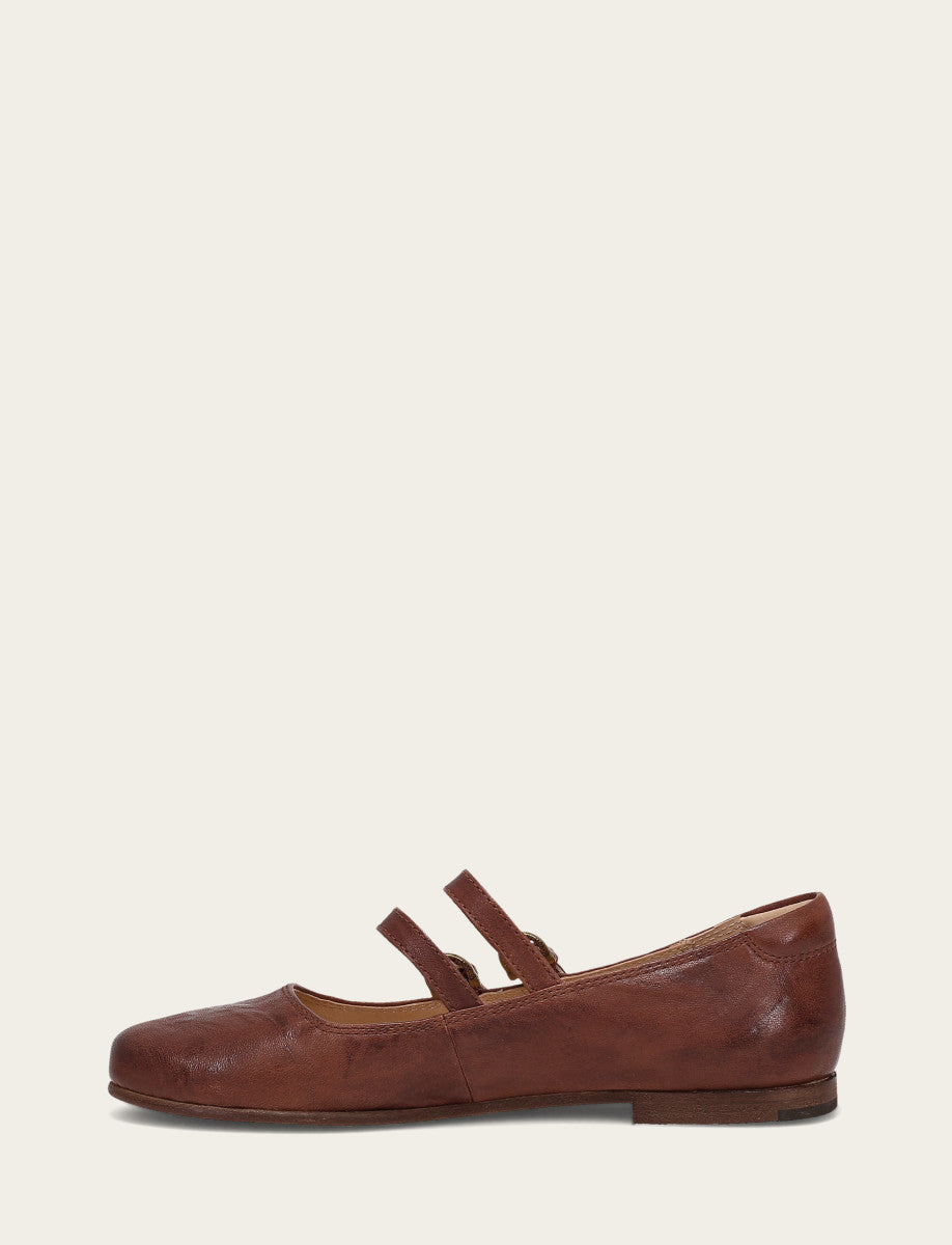 Frye Women's Spice Carson Multi Mary Jane Flats / Spice