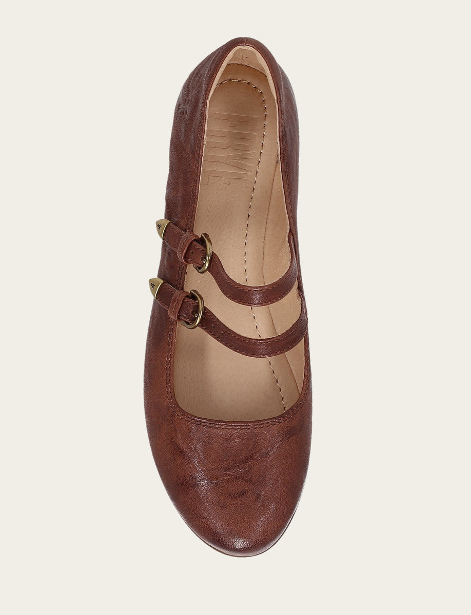Frye Women's Spice Carson Multi Mary Jane Flats / Spice
