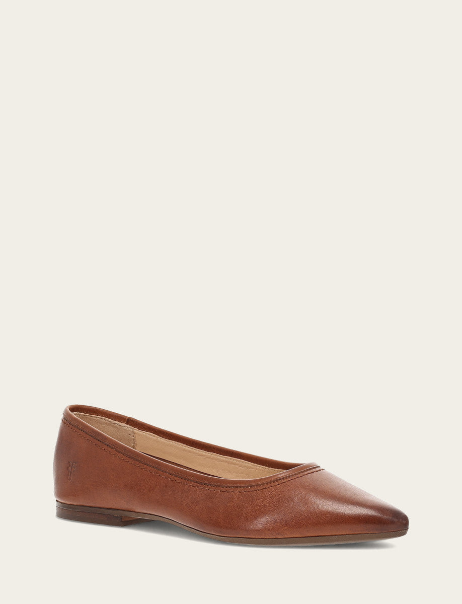 Frye Women's Cinnamon Heather Ballet Flats / Cinnamon