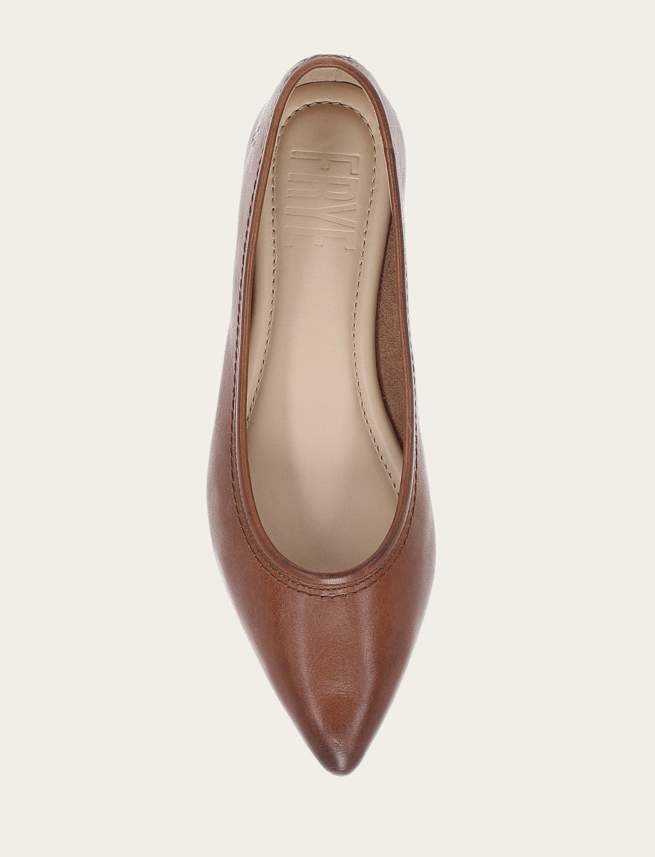 Frye Women's Cinnamon Heather Ballet Flats / Cinnamon