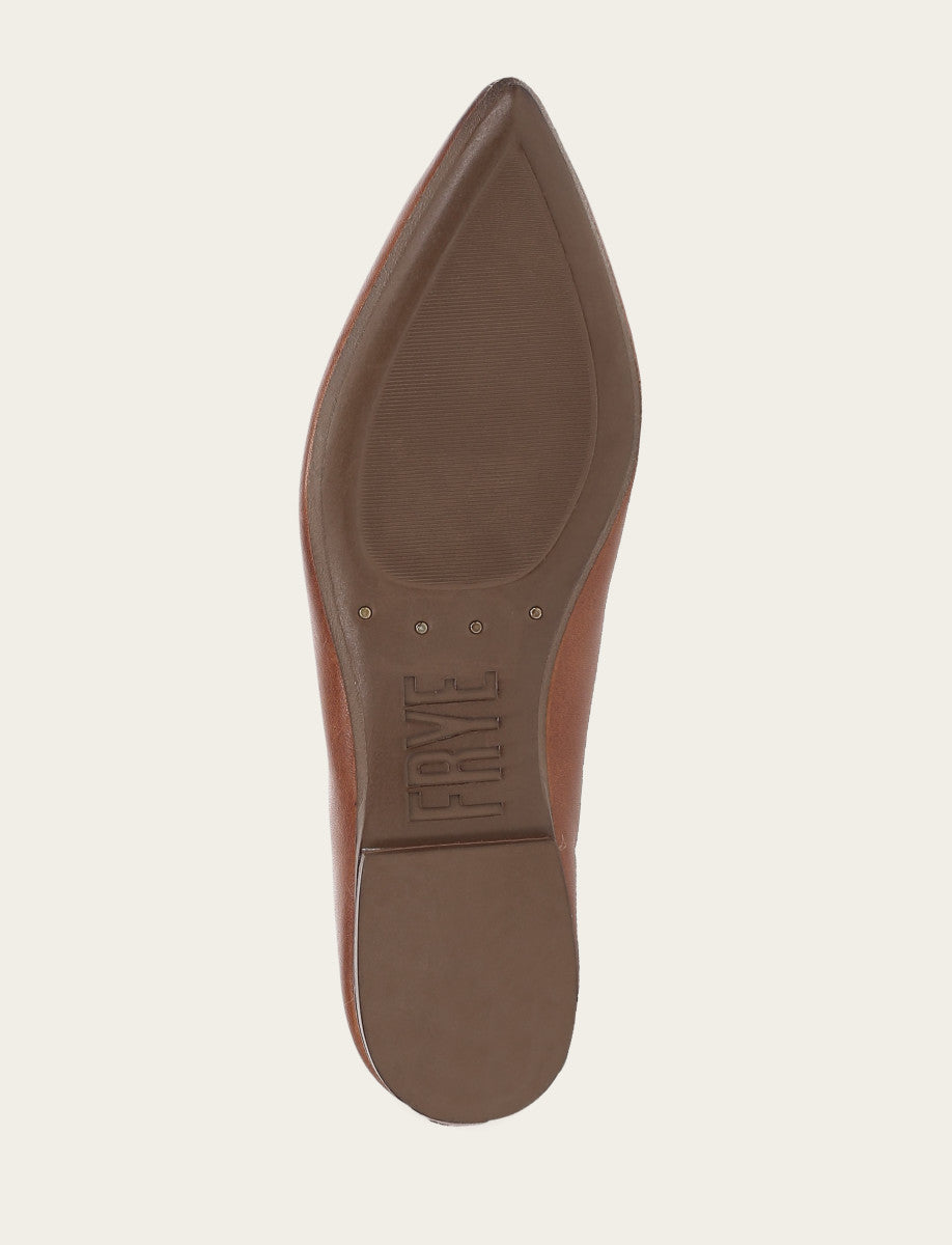 Frye Women's Cinnamon Heather Ballet Flats / Cinnamon