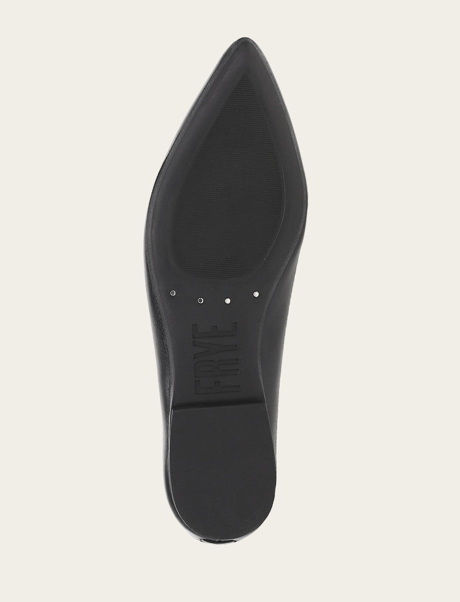 Frye Women's Black Heather Ballet Flats / Black