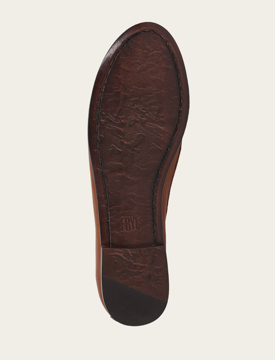 Frye Women's Cognac Carson Ballet Flats / Cognac
