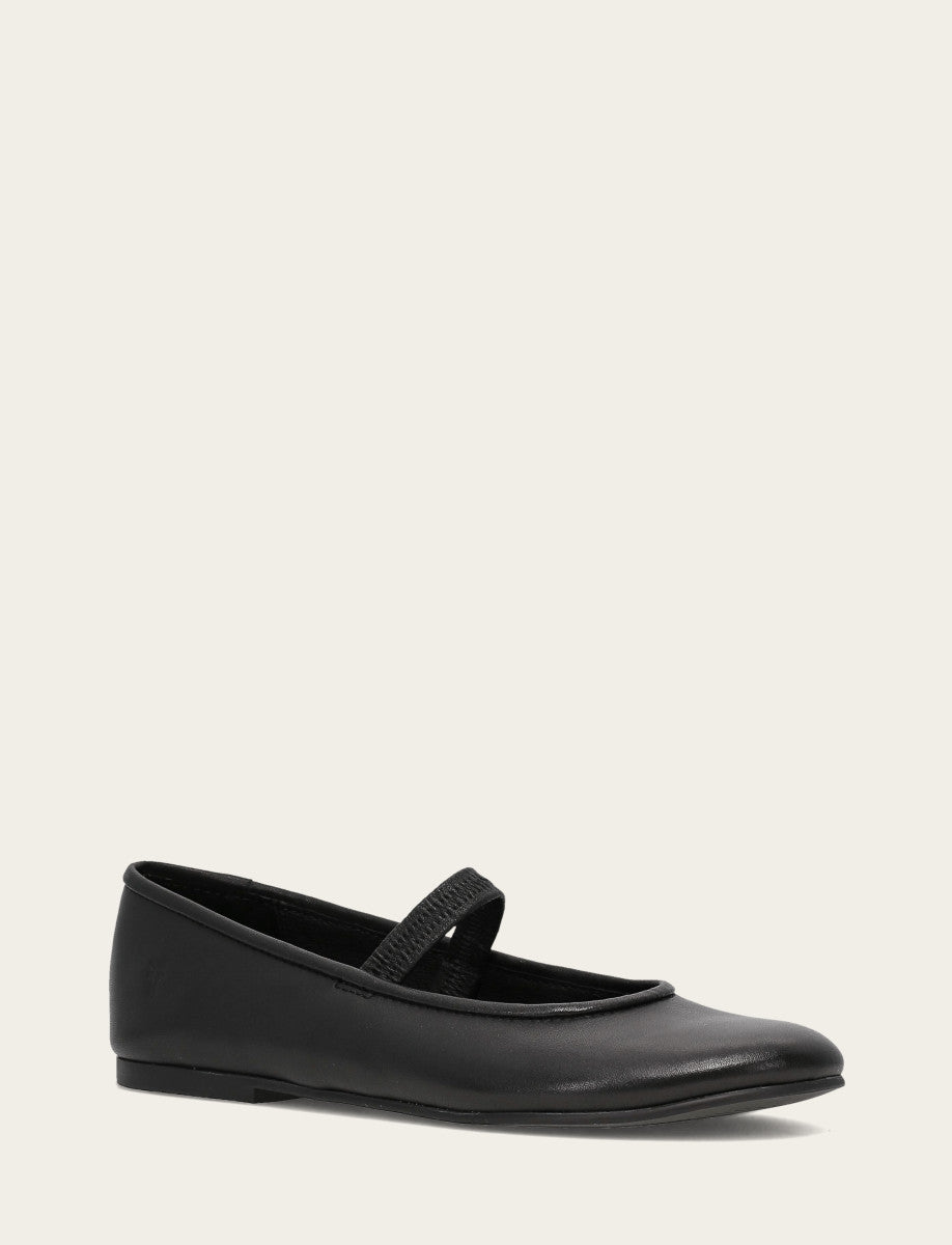 Frye Women's Black Emma Elastic Mary Jane Shoe / Black