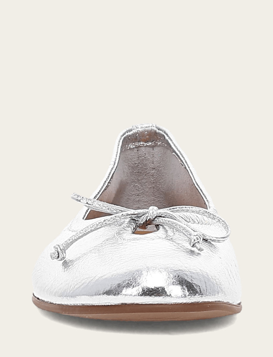 Frye Women's Silver Emma Ballet Shoe / Silver
