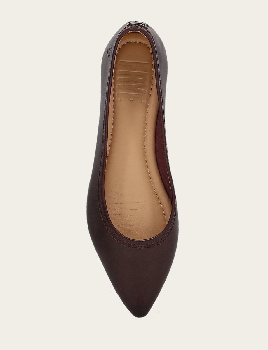 Frye Women's Cherry Lacquer Heather Ballet Shoe / Cherry Lacquer