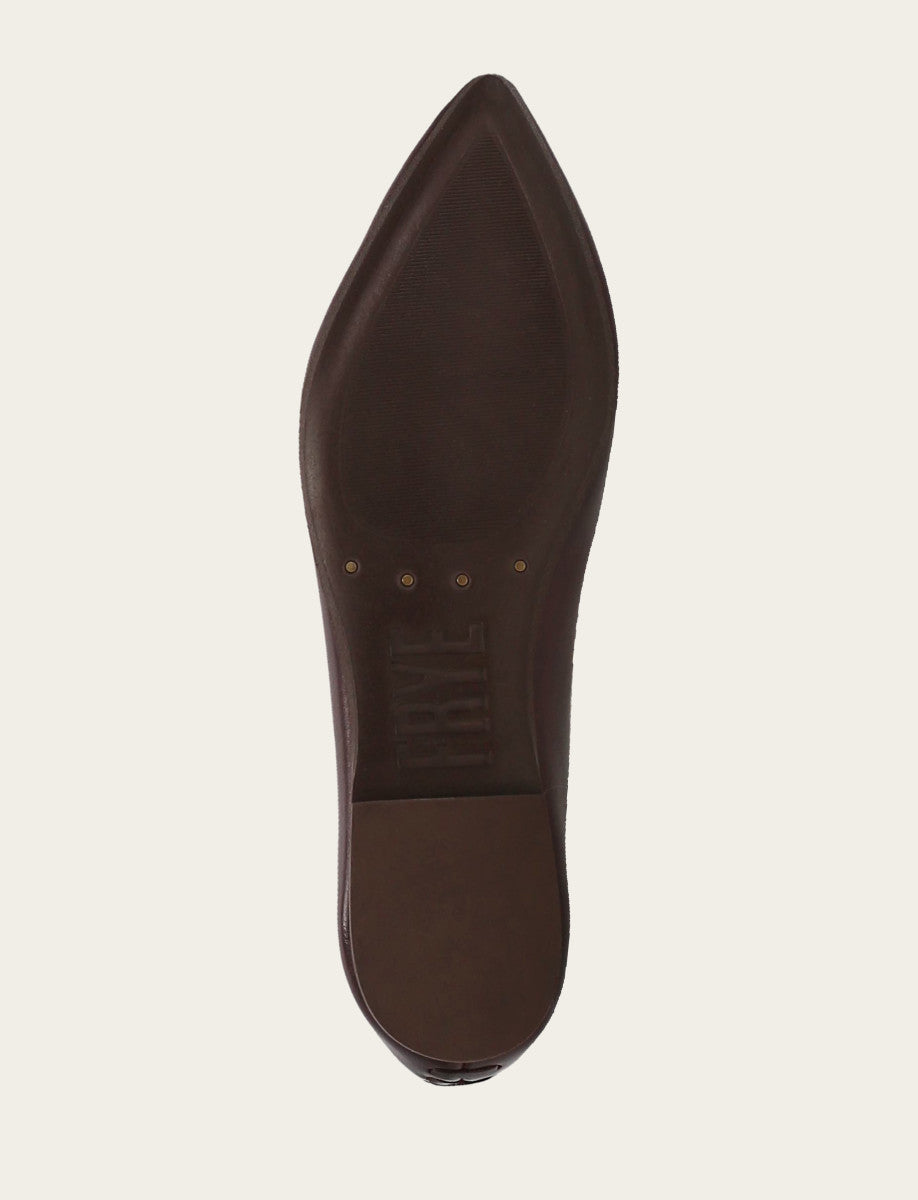 Frye Women's Cherry Lacquer Heather Ballet Shoe / Cherry Lacquer